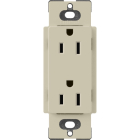 Lutron Claro 15A Receptacle - Clay