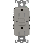 Lutron Claro 15A GFCI Receptacle - Tamper Resistant - Cobblestone