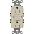 Lutron Claro 15A GFCI Receptacle - Tamper Resistant - Clay