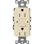 Lutron Claro 15A GFCI Receptacle - Tamper Resistant - Sand