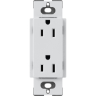 Lutron Claro 15A Receptacle - Mist