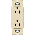 Lutron Claro 15A Receptacle - Sand