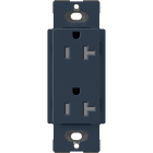 Lutron Claro 20A Tamper Resistant Receptacle - Deep Sea