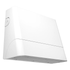 RAB SLIM22 Small LED Adjustable Wall Pack - Battery Backup - Photocell - 15 | 20 | 25 | 30W - CCT Selectable - 120-277V - White