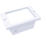 NSL 5W LED Step Star Step Light - Prism Cover - 3000K - 468 Lumens - 120V - White