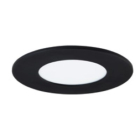 Black Trim for Lotus LED-S8W J-Box Mount or Retrofit LED Downlight