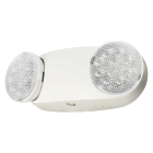 Sylvania LEDVANCE Twin Head Round LED Emergency Light - Remote Capable/Self-Diagnostic - 120-277V - White