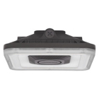 Sylvania LEDVANCE Square LED Garage/Canopy Light - 4,500 Max Lumens - 15 | 20 | 25W - Photocell - 120-347V - Bronze