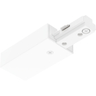 RAB Track System End Feed - White