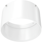 RAB Track Light Snoot Accessory - Large - White