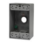 Westgate One-Gang Deep Weatherproof Box - 1/2