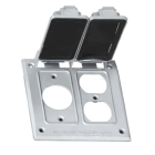 Westgate Two-Gang 1 Single & 1 Duplex Receptacle Cover