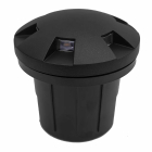 Westgate WLL-159 Integrated LED Well Light - 6-Way Lens - 5W - 3000K - 400 Lumens - 12V - Black
