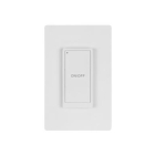 MaxLite Battery Powered 1-Button Wall Switch - White