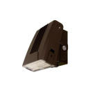 MaxLite WallMax Adjustable Thin Full Cutoff LED Wall Pack - 3,850 Max Lumens - 20 | 25 | 29W - Photocell - Cold Rated Battery Backup - 120-277V - Bronze