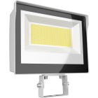 RAB 60W X17 LED Flood Light - Trunnion Mount - Photocell - CCT Selectable - 8,372 Lumens - 120-277V - White