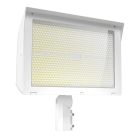 RAB X22 LED Flood Light - 380 | 420 | 450 | 500W - Dual Mount - Photocell - 120-277V - White