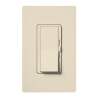 Lutron Diva Electronic Low-Voltage 3-Way Dimmer - 300W Max - Light Almond