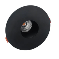 Westgate LRD 4" LED Winged Recessed Downlight - Pin Hole Trim - 10W - CCT Selectable - 700 Lumens - 120V - Black