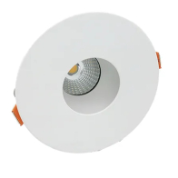 Westgate LRD 4" LED Winged Recessed Downlight - Pin Hole Trim - 10W - CCT Selectable - 700 Lumens - 120V - White