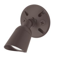 WAC Lighting Endurance Single Spot LED Wall Pack - 965 Lumens - 15W - 3000K - 120V - Bronze