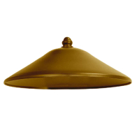 Westgate Model 21 Aluminum Path Light Cap - Antique Brass