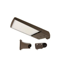 MaxLite AE Switch LED Area Light - 15,261 Max Lumens - 75 | 85 | 100W - Flexible Arm / Slipfitter Mount - Controls Ready - 120-277V - Bronze