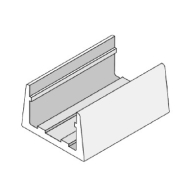 DiodeLED Neon Blaze Side Bend Bottom U-Clip Mount and Covers - 16 Count