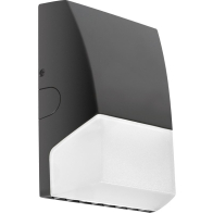 RAB 22W BRISK LED Wall Pack - 3,168 Lumens - 3000K - 120-277V - Bronze