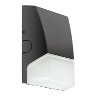 RAB 9W BRISK LED Wall Pack - 1,124 Lumens - 3000K - 120-277V - Bronze