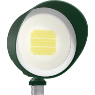 RAB BULLET LED Flood Light - 2,095 Max Lumens - 10 | 15 | 20W - 120V - Verde Green
