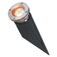 Corona Lighting 3.5W LED Well Light - 2700K - 270 Lumens - 45 Degrees - 12V - Silver