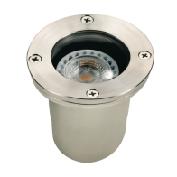Corona Lighting 5W LED Well Light - 2700K - 350 Lumens - 60 Degrees - 12V - Silver