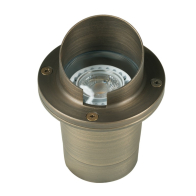 Corona Lighting 3.5W LED Well Light - 2700K - 270 Lumens - 15 Degrees - 12V - Antique Bronze