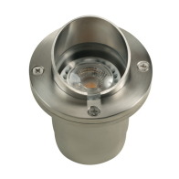 Corona Lighting 5W LED Well Light - 2700K - 350 Lumens - 60 Degrees - 12V - Silver