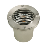 Corona Lighting 5W LED Well Light - 2700K - 450 Lumens - 45 Degrees - 12V - Silver