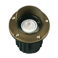 Corona Lighting 5W LED Adjustable Well Light - 2700K - 350 Lumens - 45 Degrees - 12V - Antique Bronze