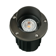 Corona Lighting 5W LED Adjustable Well Light - 2700K - 450 Lumens - 60 Degrees - 12V - Gun Metal