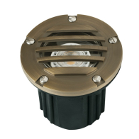 Corona Lighting 3.5W LED Adjustable Well Light - 2700K - 270 Lumens - 45 Degrees - 12V - Antique Bronze