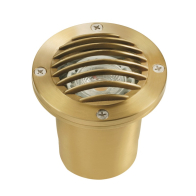Corona Lighting 5W LED Well Light - 2700K - 350 Lumens - 45 Degrees - 12V - Natural Brass
