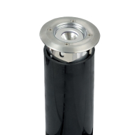 Corona Lighting 3.5W LED Well Light - 2700K - 270 Lumens - 60 Degrees - 12V - Stainless Steel