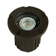Corona Lighting 5W LED Adjustable Well Light - 2700K - 350 Lumens - 45 Degrees - 12V - Bronze