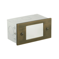 Corona Lighting 2.5W LED Step Light - 2700K - 240 Lumens - 12V - Antique Bronze