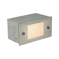 Corona Lighting 2W LED Step Light - 3000K - 210 Lumens - 12V - Silver