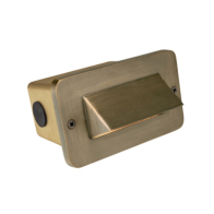 Corona Lighting 2.5W LED Step Light - 2700K - 240 Lumens - 12V - Antique Bronze