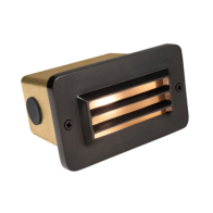 Corona Lighting 2W LED Step Light - 3000K - 210 Lumens - 12V - Gun Metal