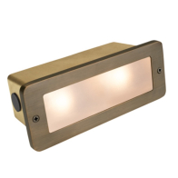 Corona Lighting 2.5W LED Step Light - 2700K - 240 Lumens - 12V - Antique Bronze