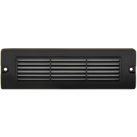 Corona Lighting LED Step Light - 5W - 3000K - 450 Lumens - 12V - Louvered - Black