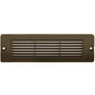 Corona Lighting LED Step Light - 5W - 3000K - 450 Lumens - 12V - Louvered - Bronze