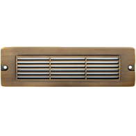 Corona Lighting LED Step Light - 5W - 3000K - 450 Lumens - 12V - Louvered - Antique Bronze